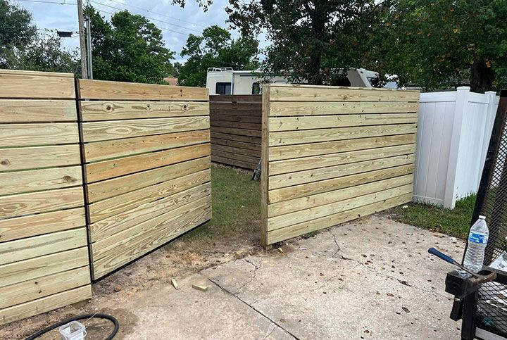 Wooden Fencing